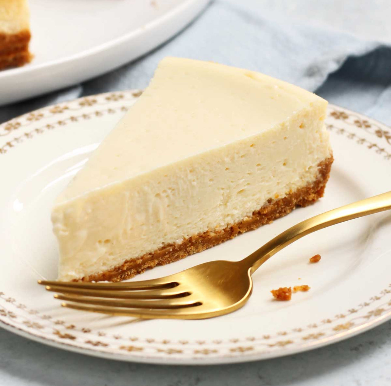 Vanilla Cheesecake slice