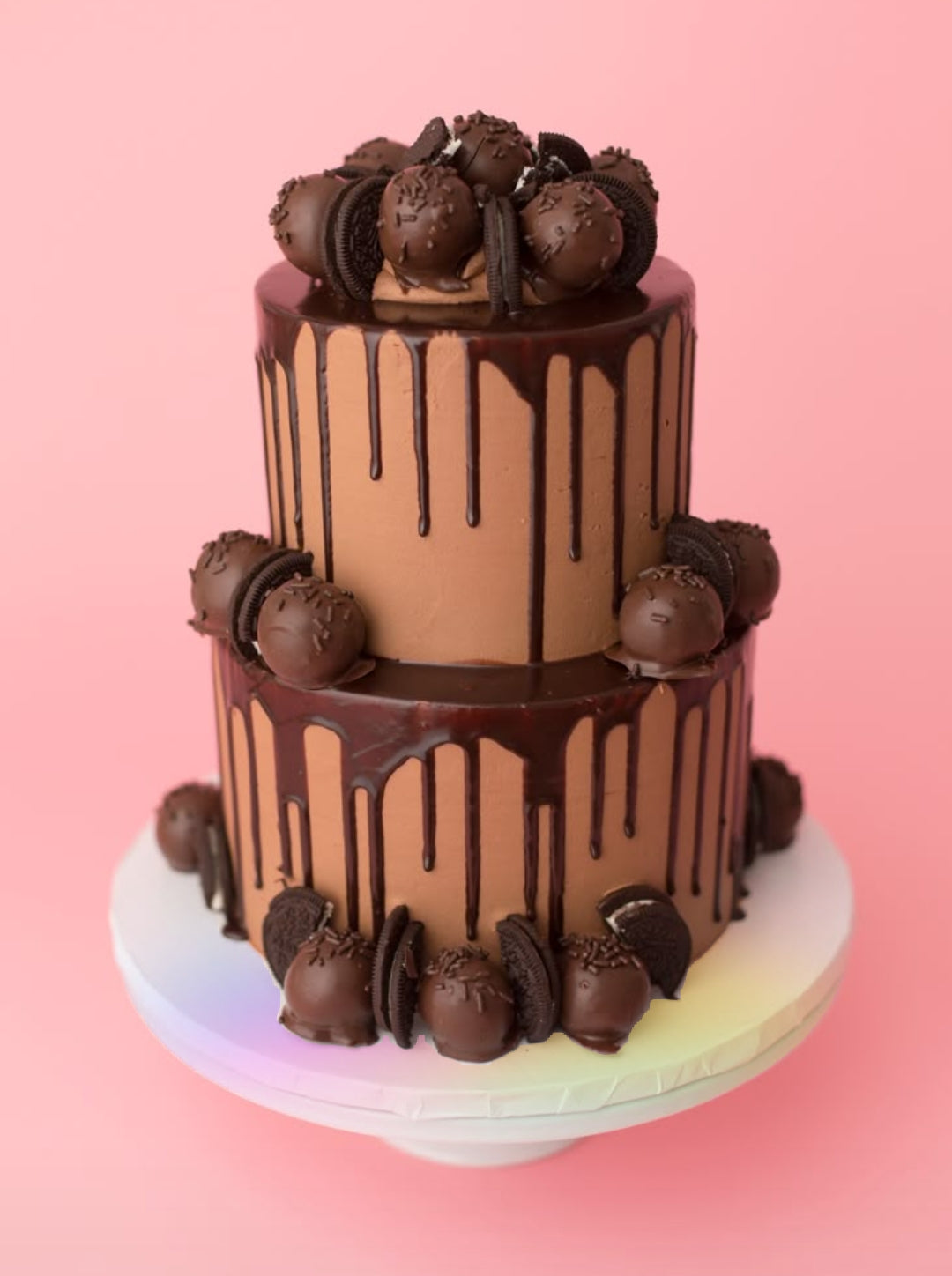Chocolate Oreo 2 Tire cake